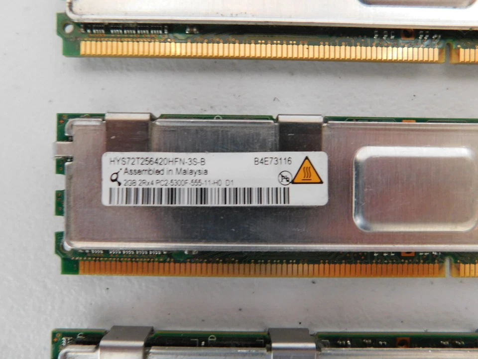 8GB (4x2GB) RAM Memory ECC Dell PowerEdge 2Rx4 PC2-5300 - Image 4 of 4