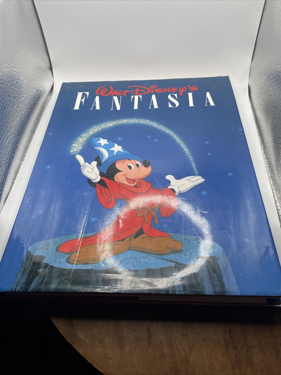 アート・デザイン・音楽 Walt Disney's FANTASIA John Culhane Walt Disney's Fantasia Hardcover DJ Book John Culhane w/ 280