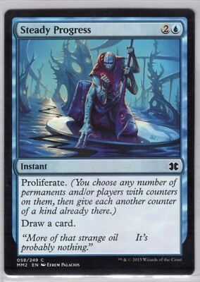 1x Steady Progress - Modern Masters 2015 - Near Mint