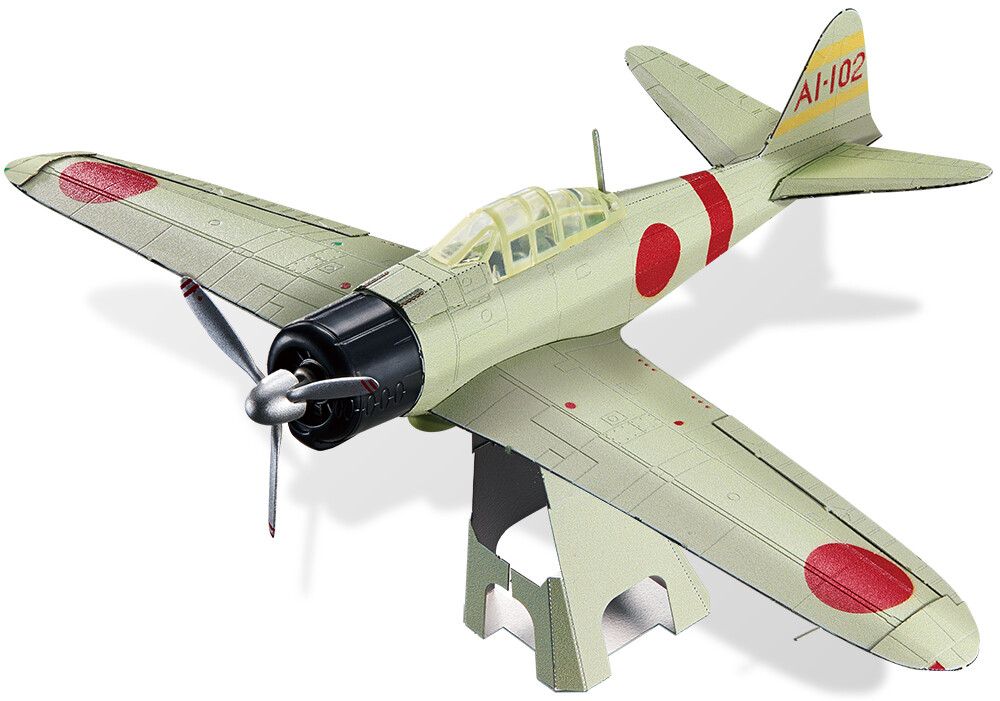 S Mitsubishi A6m Zero Metal Model Puzzles Halloween Gifts Ki