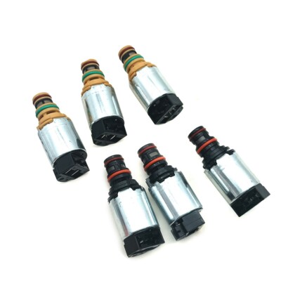 TRANSPEED 6T45E Transmission LUK Solenoid Valve Kit 6pcs/Set For BUICK Chevrolet