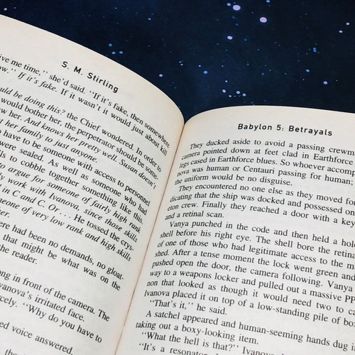 Babylon 5 Book #6 - Betrayals by S.M. Stirling Media Tie-In FIRST DELL PRINT PB - Picture 17 of 18