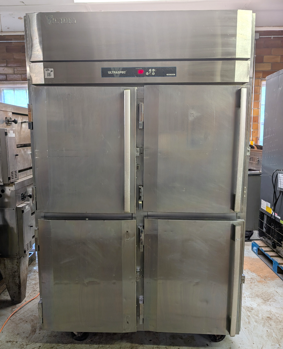 Victory RSA-2D-S1-HD-SPEC27 Ultraspec 4 Half Solid Doors Reach-In