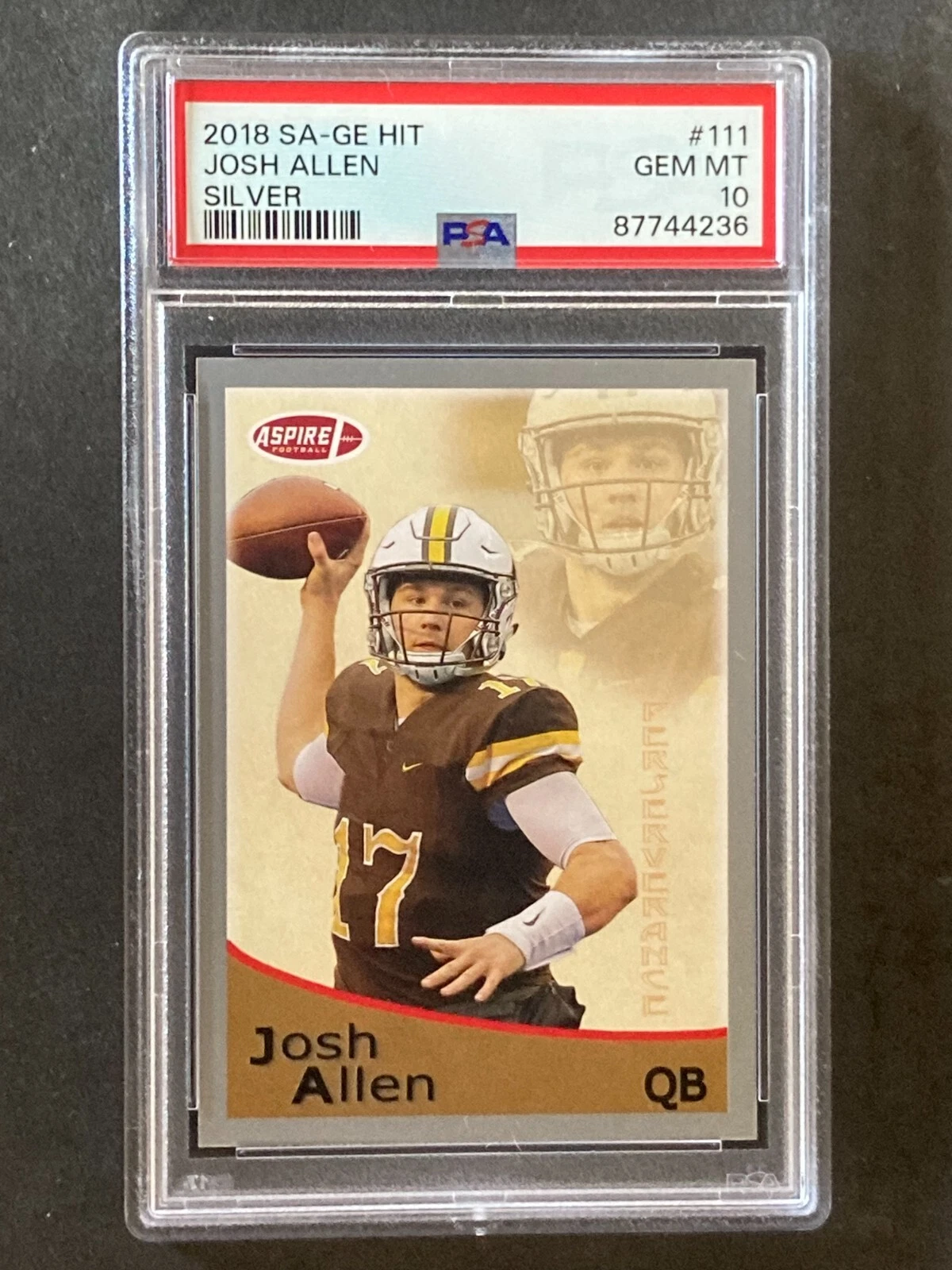 Josh Allen SA-GE Hit #111 Silver