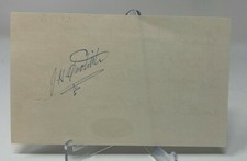 USAF General Jimmy Doolittle Signed Index Card JSA COA