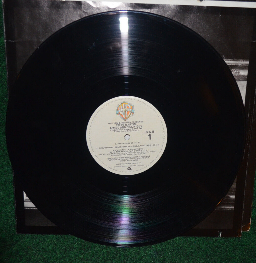 Steve Martin A WILD AND CRAZY GUY Original LP Comedy Vinyl Album