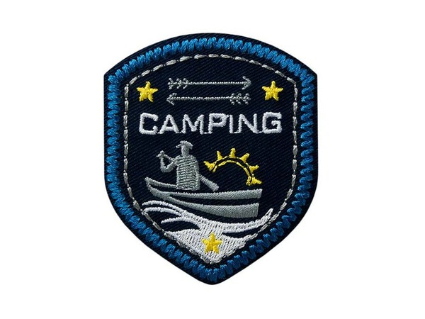 BüGelbild Applikation AufnäHer Patch Flicken Wappen Outdoor Camping 4,5 X 5,5 Cm-image