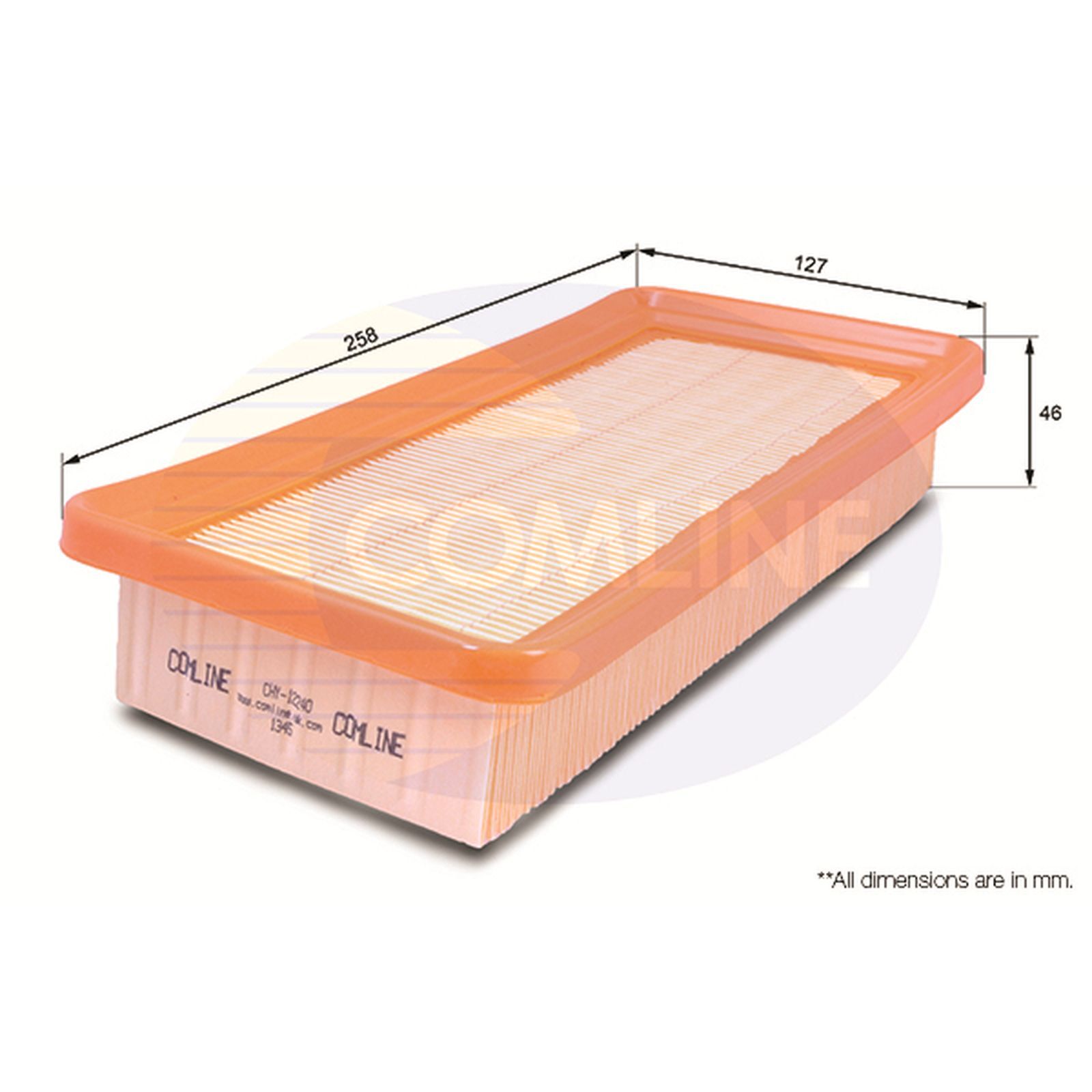 Genuine Comline Engine Air Filter Service Replacement - CHY12240
