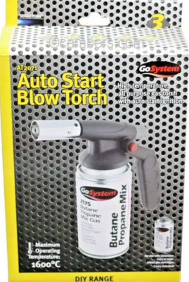 Go System DIY Auto Start Lötlampe Butan/Propan Gemisch Gas 2175 Kraftstoffpatrone
