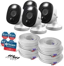 SRPRO-1080MSFBWB4 4 Pack of SWPRO-1080MSFB BNC Add On/ Cameras 1080P with Sensor