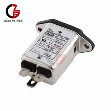 1PCS EMI RFI Filtro AC 250V 10A CW1D-10A-T Soppressore Linea Alimentazione Filtro Rumore