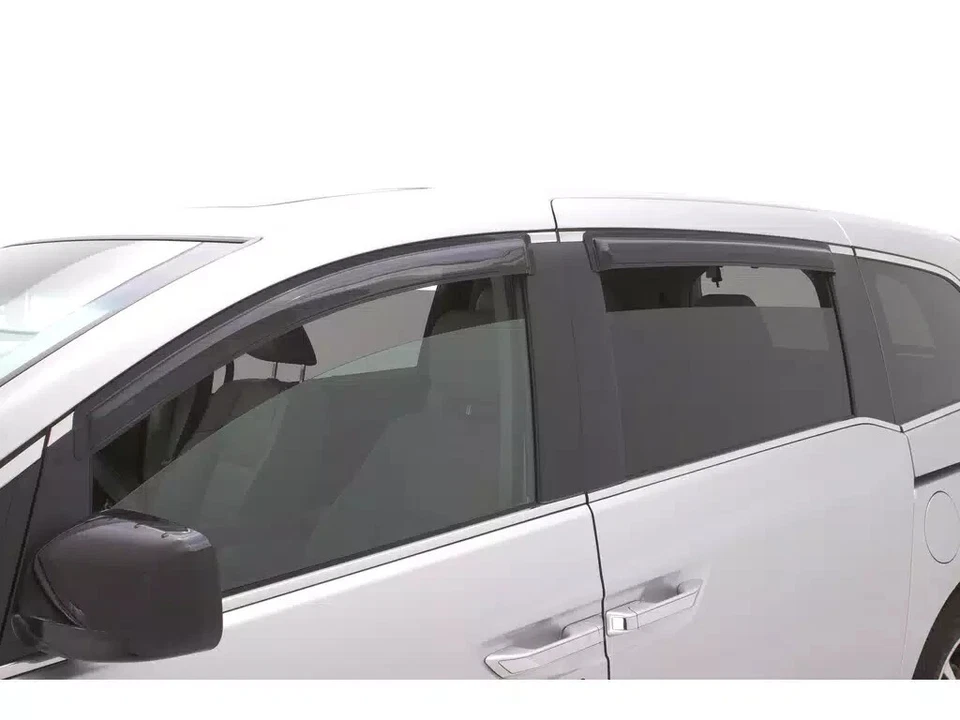 Protectores de lluvia con cinta AVS viseras de ventilación pantalla para mini furgoneta Honda Odyssey 2011-2017 Foto 4 de 4