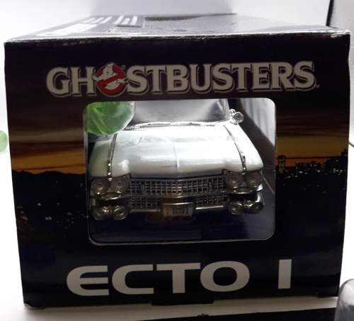 ERTL Joyride Ghostbusters ECTO 1 with Slimer 1:21 Scale Diecast Car 2004 - Picture 10 of 10