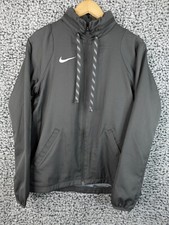 Nike Dri-FIT Black Jacket Packable Hood Size Small