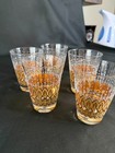 Set of 5 Pasinski double shot MCM 22K gold embossed glasses — photo 3