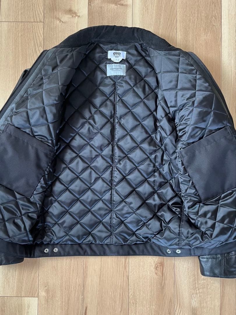 USED JUNYA WATANABE MAN CARHARTT LEATHER DETROIT JACKET SIZE