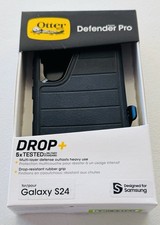 Otterbox Defender Pro Series Case w/ Holster Clip for Samsung Galaxy S24 Black