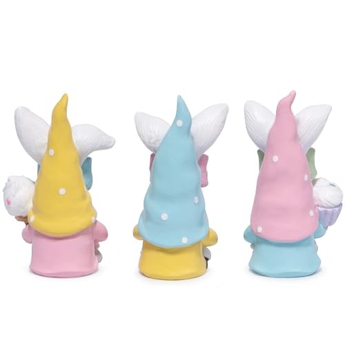 Easter Bunny Gnomes Decorations Spring Spring Table Centerpiece Gifts Set of - Picture 3 of 7