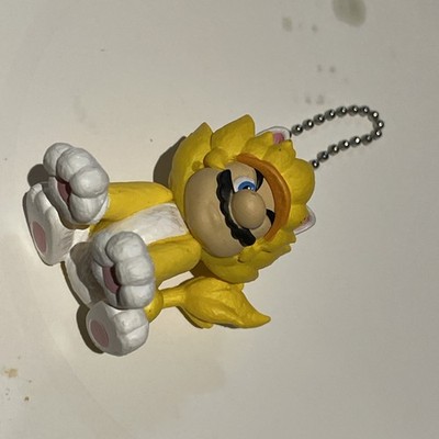 Super Mario Bros. CAT MARIO 3D World Bowser s Fury Mini Figur CHOCO EGG Rare 2