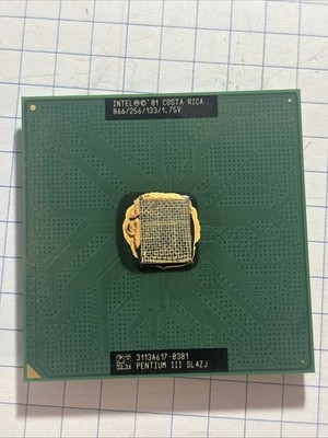 Intel Pentium III P3 SL4ZJ Socket 370 866MHz CPU Processor @IC39