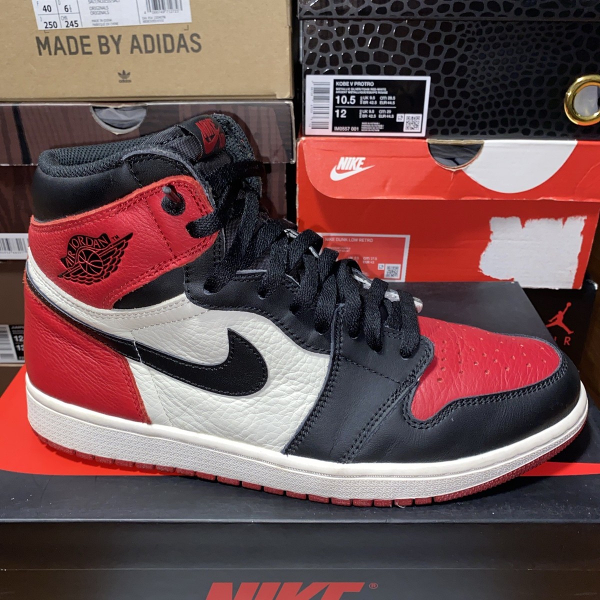Pre-Owned Jordan Retro 1 High Bred Toe (2018) Mens Size 11