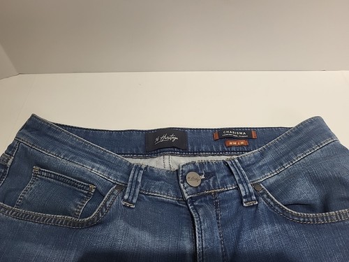 34 Heritage Charisma Comfort-Rise Classic Jeans Herren 34x32 Blau Neu ohne Etikett - Bild 3 von 8