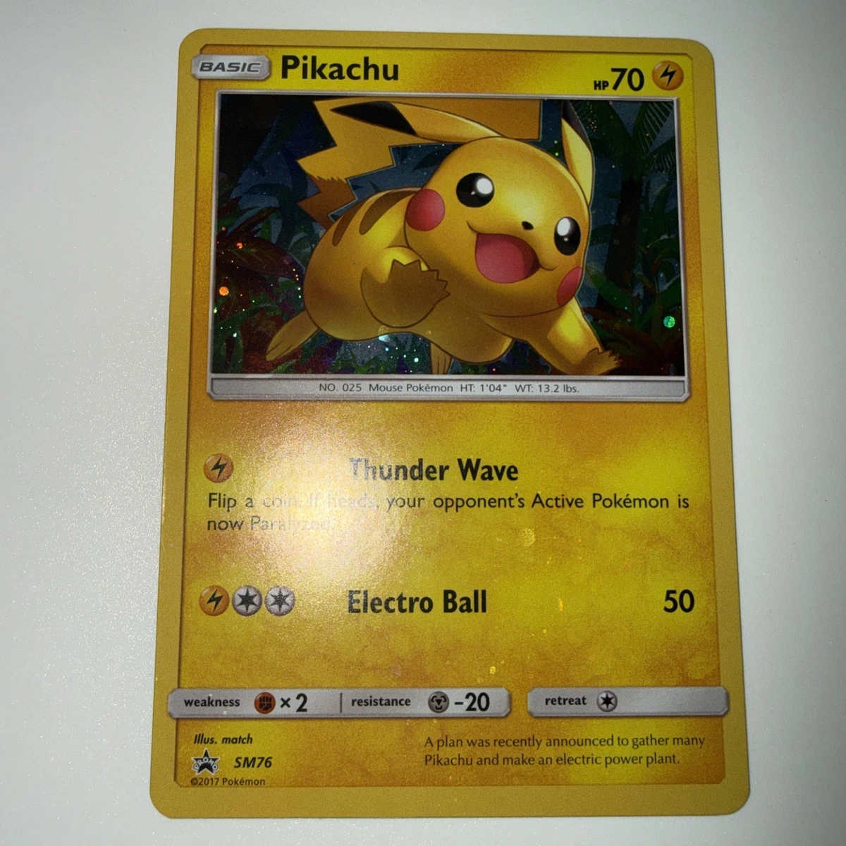 Pikachu ポケモンカード SM76 英語版　プロモ Pikachu SM76 Sm for sale | eBay