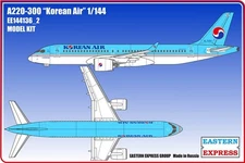 Eastern Express 1/144 Airbus A220-300 Korean Air Civil Airliner