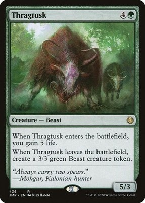 Thragtusk JMP 436 English NM - MTG