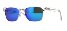 Maui Jim Kawika Crystal Frame / Blue Hawaii Polarized Lenses B257-05CR NEW