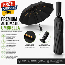 Reinforced 24-Rib Windproof Umbrella   Strong Anti-UV Business  Sun Umbrella