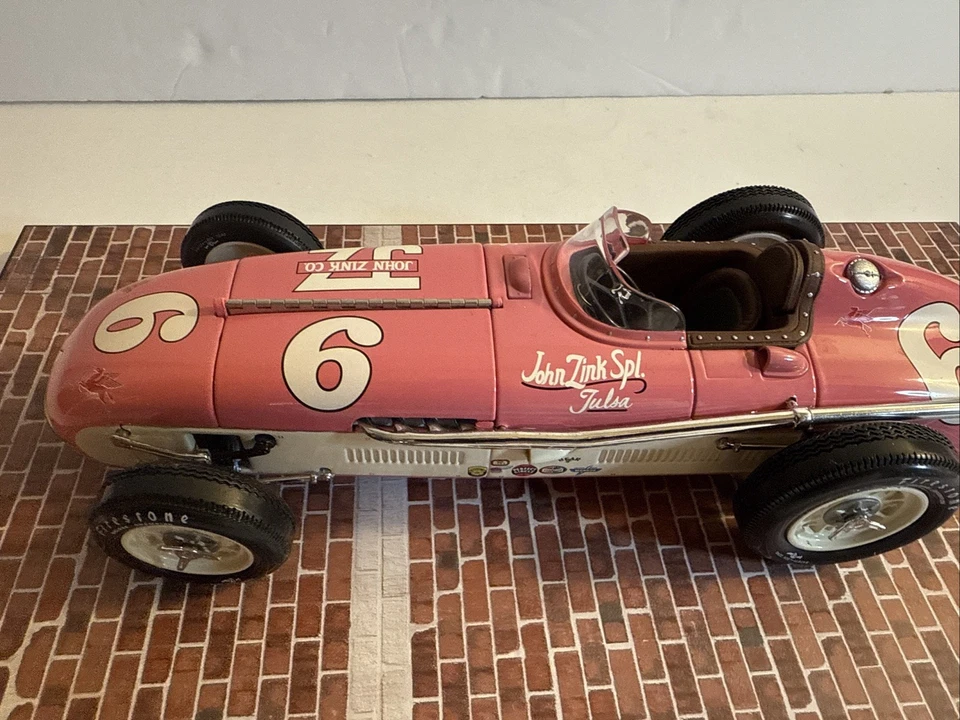 Bob Sweikert 1955 #6 Indy 500 Winner Carousel 1 1/18 Diecast #4501 - Brand New - Image 4 of 4