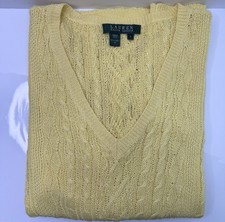 Ralph Lauren Cable Knit Women s Sweater Size Large