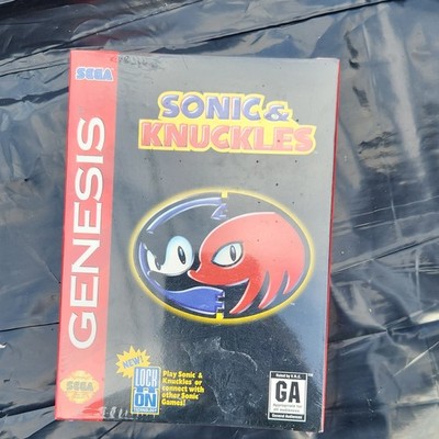 SEGA Sonic & Knuckles Genesis Original Cartridge Case for Sega Genesis