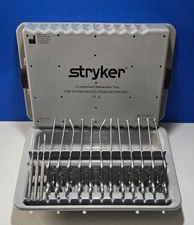 Stryker Conquest Hand Instrument Set of 15 pieces (Arthroscopy Instruments Tray)