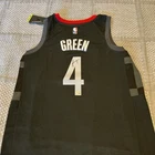 Jalen Green Signed Houston Rockets #4 Basketball Jersey - Fanatics Authentic