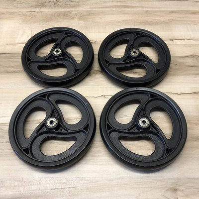 Set Of 4 Rollator Wheelchair / Walker Wheelset 7.5'' x 1-1/4''