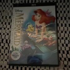 Disney The Little Mermaid Anniversary Edition DVD, Region 1, NTSC, G, Tall Case