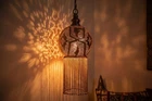 BR190 Antique Moroccan Style Brass Pendant Light Handcrafted Ball Hanging Chains