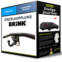 Abnehmbare AnhäNgerkupplung FüR Dodge Journey 06.2008-Jetzt Brink NEU