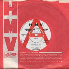 Dixie Cups What Kind Of Fool HMV POP 1524 DEMO Soul Northern Motown