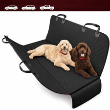 Rear Seat Pet Dog Seat Cover Protector -Black 4ft By 2ft For Cars Trucks SUV