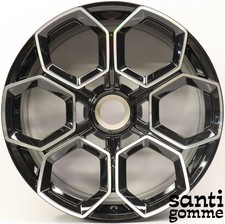 4 LAMBORGHINI HURACAN TECHNIQUE WHEELS 20" ORIGINAL 4T0601017DJ / DH REPAINTED