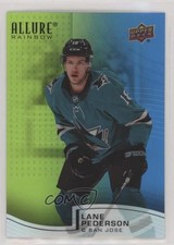 2021-22 Upper Deck Allure Rainbow Green Blue 203/299 Lane Pederson #R-47 7l6