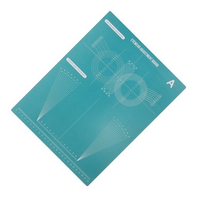 Adjustable Eyeglasses Repair Measurement Board | 13.8x10.7 Inch Eyewear Frame