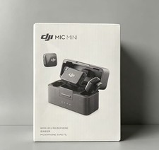 Original DJI Mic Mini Wireless Lavalier Microphone Kit 2TX 1RX Charging Case
