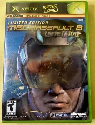 Mechassault 2 Lone Wolf Live & Limited Edition (2004) OG Microsoft Xbox Works