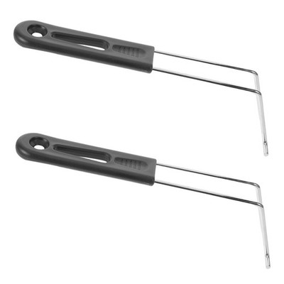 2 Pcs Fried Basket Accessories Detachable Cookware Handle Air Fryer Part