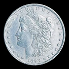 1898 Morgan Silver Dollar