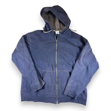 Columbia Vintage Zip Hoodie Blue Size XL Y2K ...